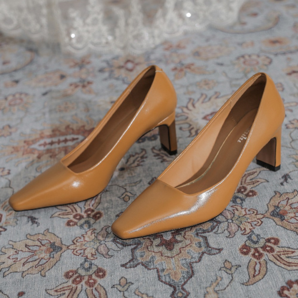Women'S Shoes Professional - 여성용 전문 통근 작업화, 블랙 미드