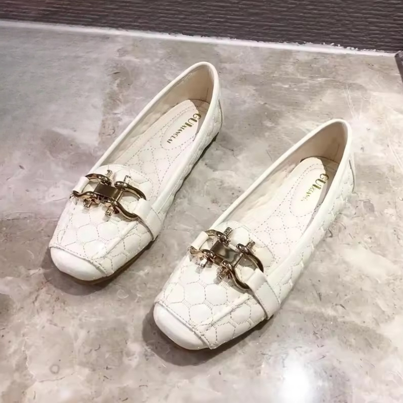 Women Shoes Loafers - 봄 신상 여성 플랫 슈즈 부드러운