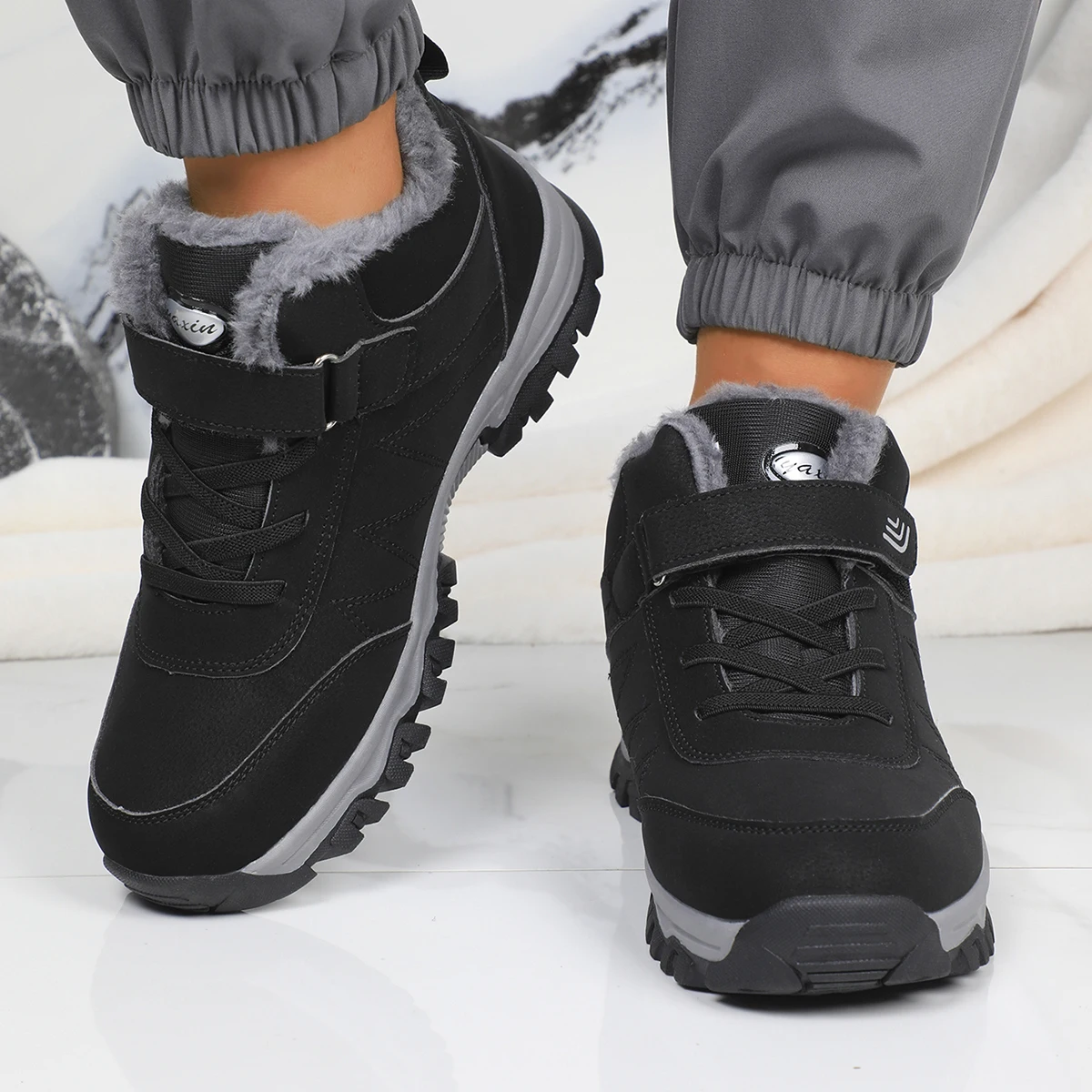 Women'S Shoes Hike - 겨울 남성 부츠 고품질 따뜻한 유니섹스