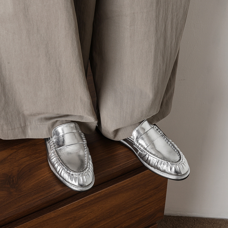 Women Shoes Loafers - 2026년 신상 클래식 천연 가죽 여성