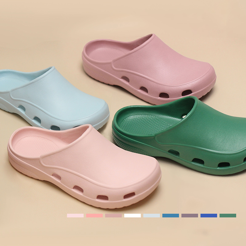 Women'S Shoes Nursing - 핑크 EVA 스크럽 간호용 클로그 유니섹스