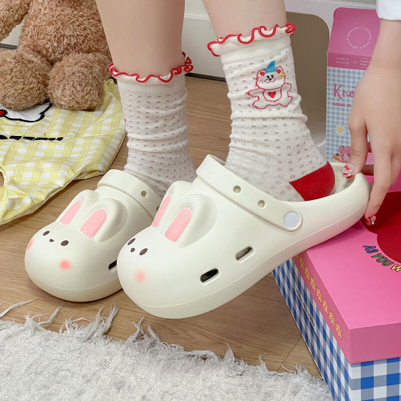 Women'S Shoes Water Resistant - 만화 토끼 클로그 여성 여름 2026