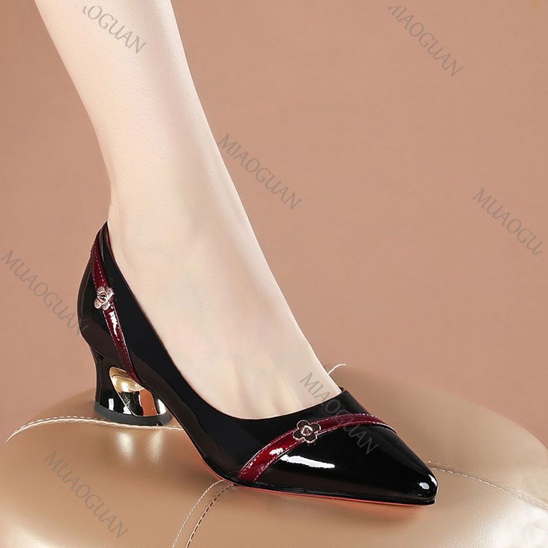 Women'S Shoes Professional - 여성 펌프 봄 가을 부드러운 가죽