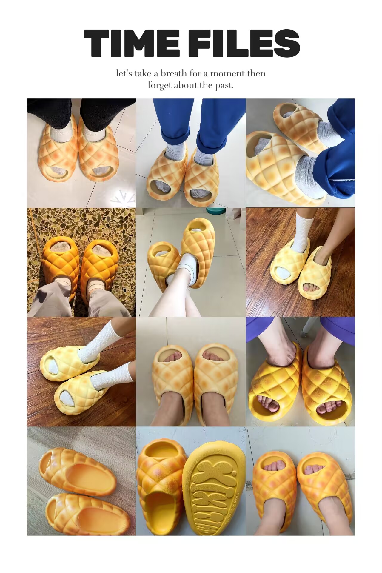 2025 디자이너 가짜 파인애플 빵 슬리퍼 여성을위한  - Women'S Shoes Cloud 리뷰 및 가격