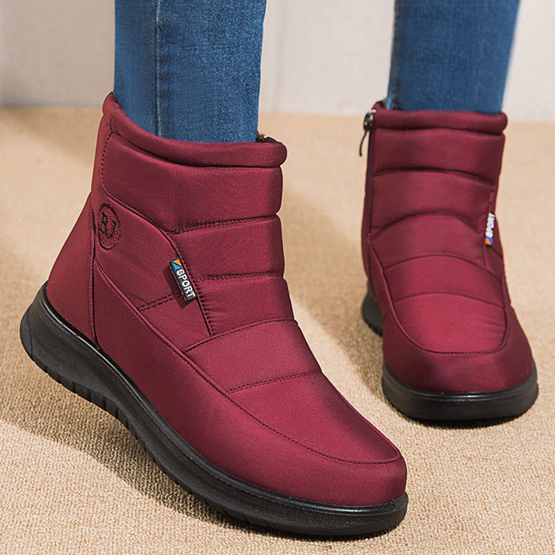 여성용 부츠 방수 모피 부츠 스노우 겨울 신발 여성 캐 - Women'S Shoes Water Resistant 리뷰 및 가격