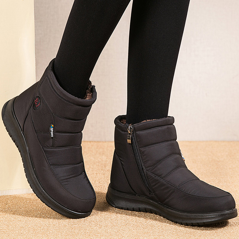 여성용 부츠 방수 모피 부츠 스노우 겨울 신발 여성 캐 - Women'S Shoes Water Resistant 리뷰 및 가격