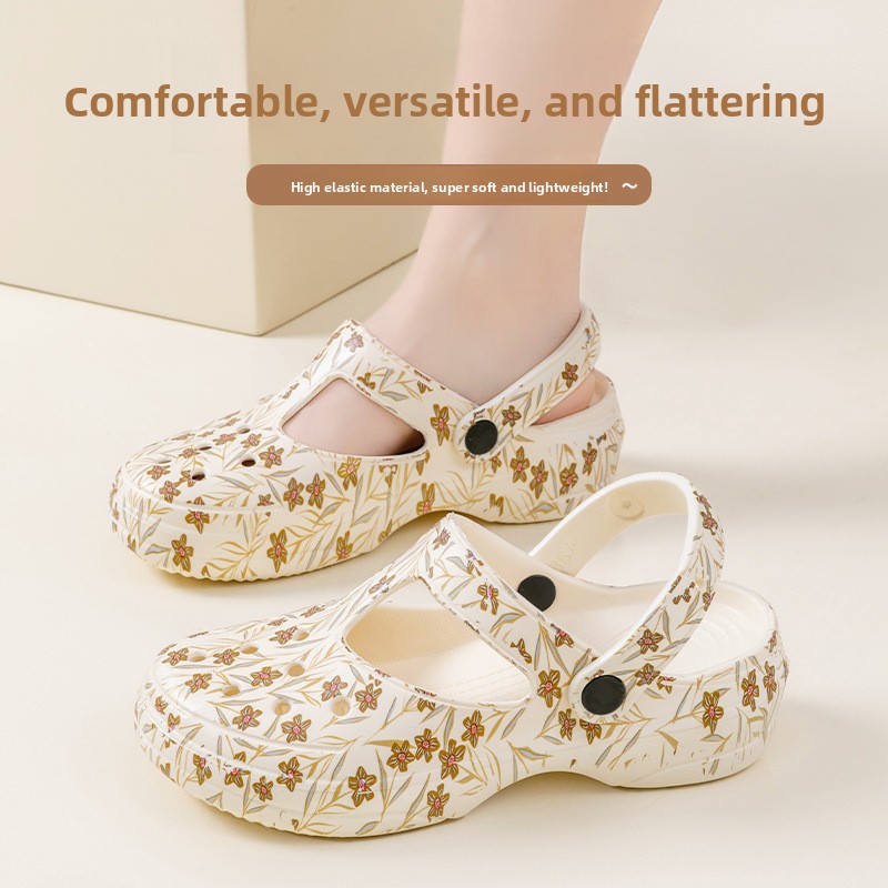 2026 패션 두꺼운 밑창 슬리퍼 여성용 야외 내구성  - Women'S Shoes Water Resistant 리뷰 및 가격