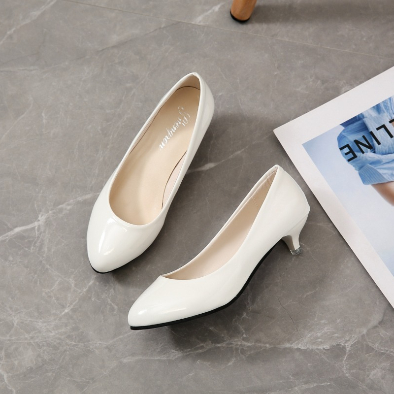 대형 사이즈 35-42 부드러운 여성용 미들힐 싱글 슈 - Women'S Shoes Professional 리뷰 및 가격