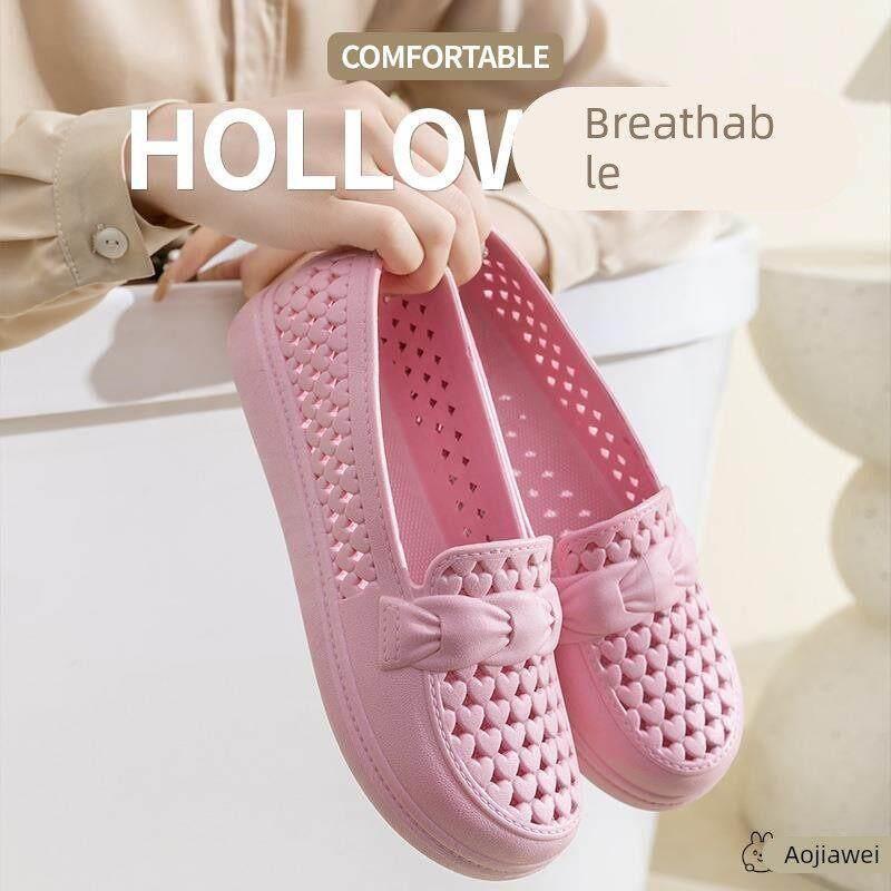 여성용 신상 편안한 슬립온 간호사 비치 작업화, 미끄럼 - Women'S Shoes Nursing 리뷰 및 가격