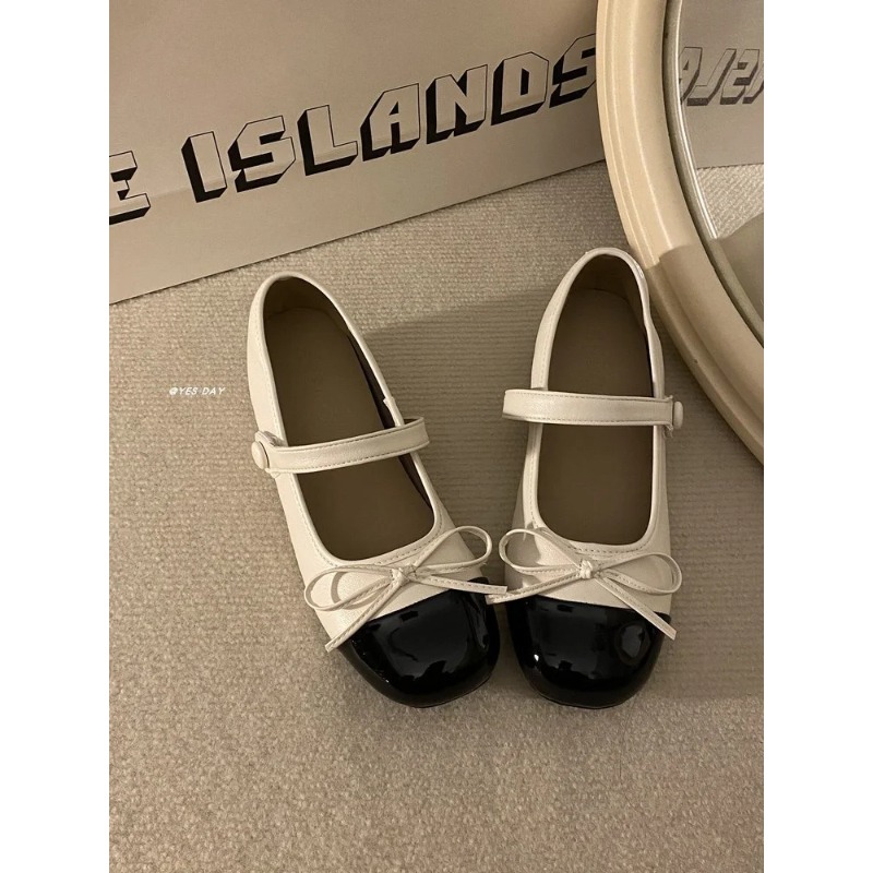 리본 장식이 달린 신발, 독특한 디자인, 세련된 빈티지 - Women'S Shoes Loafers Black 리뷰 및 가격