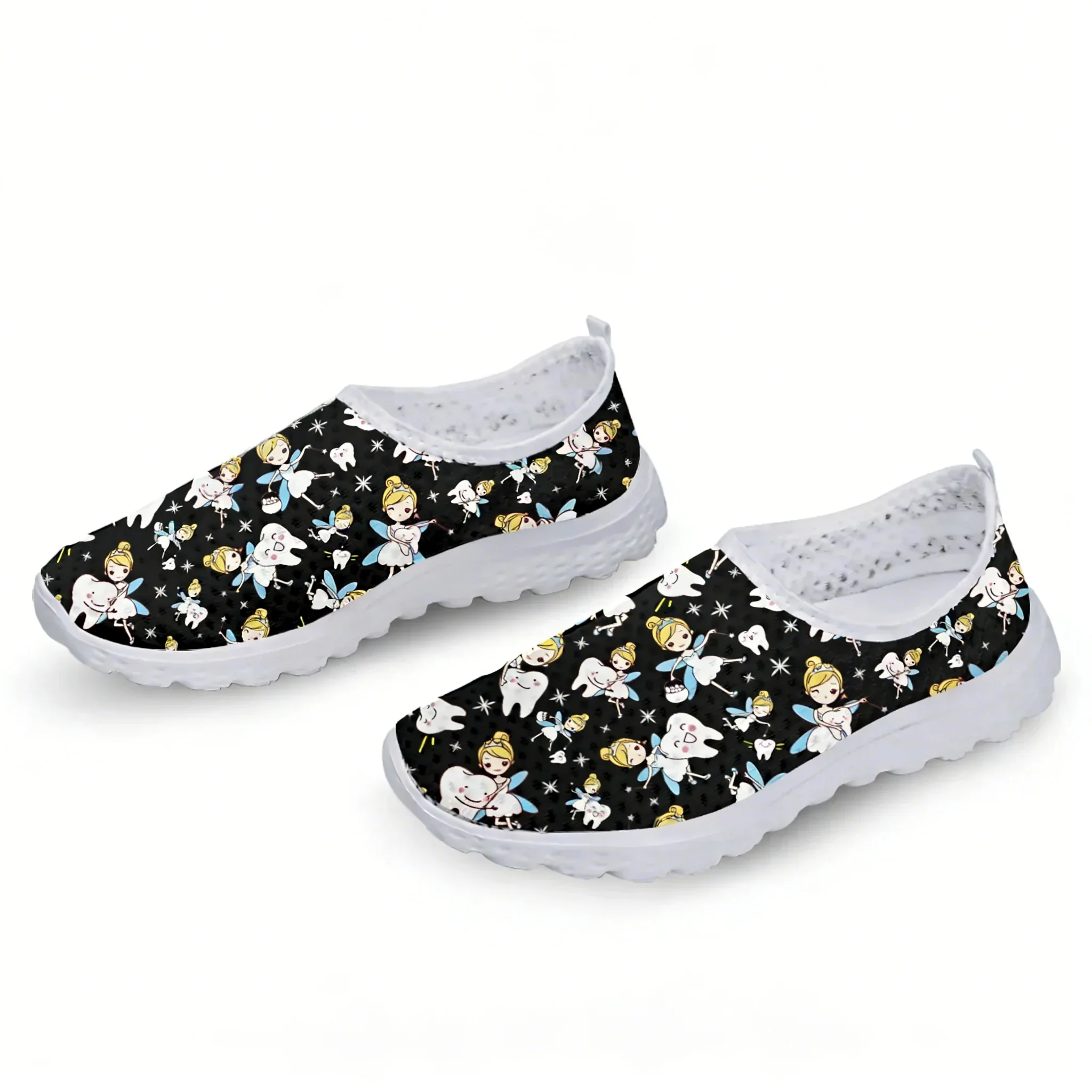 귀여운 만화 간호사 엘프/치아 메쉬 고품질 운동화 여성 - Women'S Shoes Nursing 리뷰 및 가격