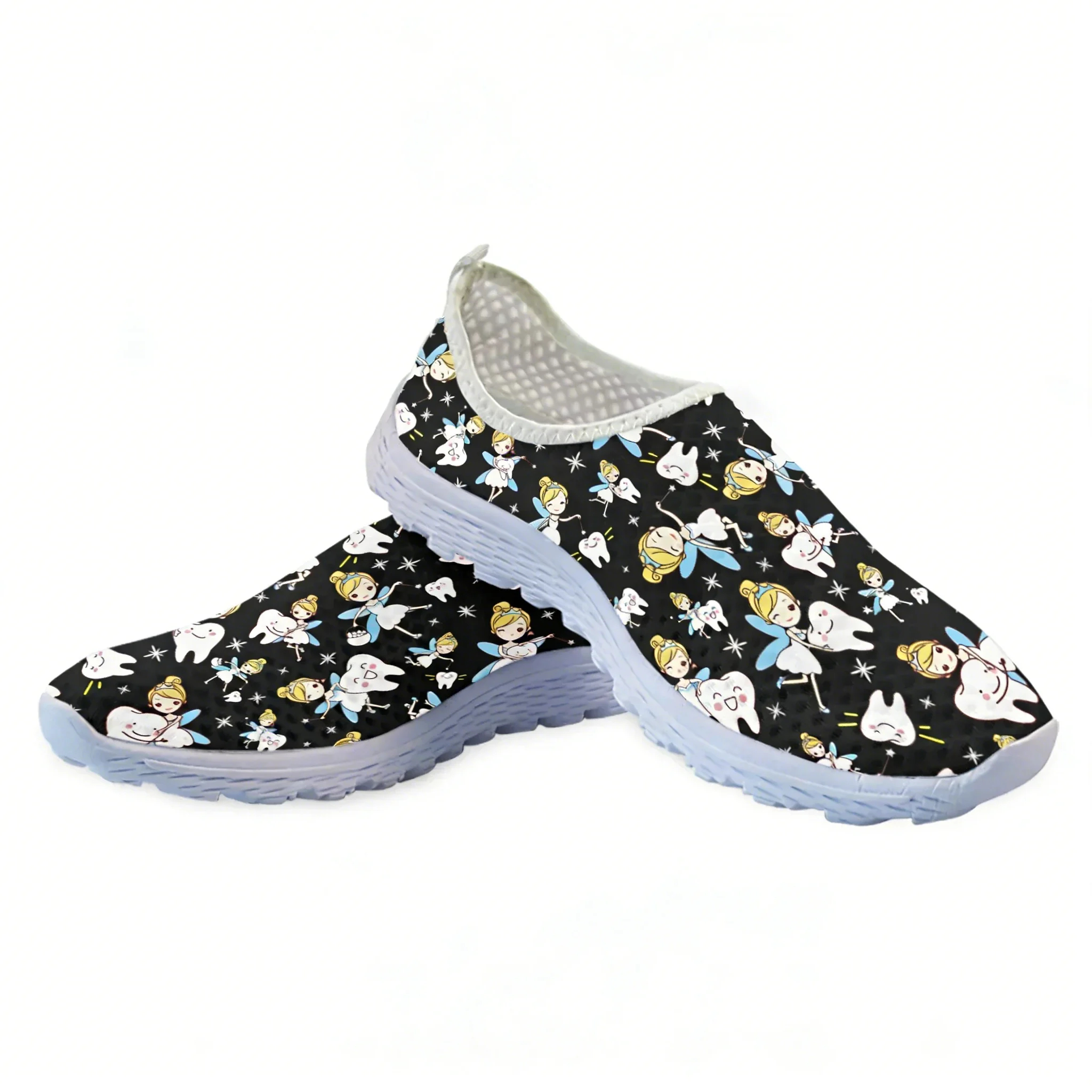 귀여운 만화 간호사 엘프/치아 메쉬 고품질 운동화 여성 - Women'S Shoes Nursing 리뷰 및 가격