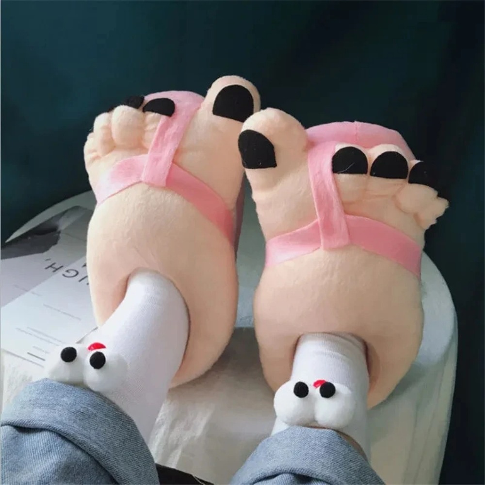 크리 에이 티브 남성 여성 겨울 슬리퍼 큰 피트 크리  - Women Shoes For Big Feet 리뷰 및 가격