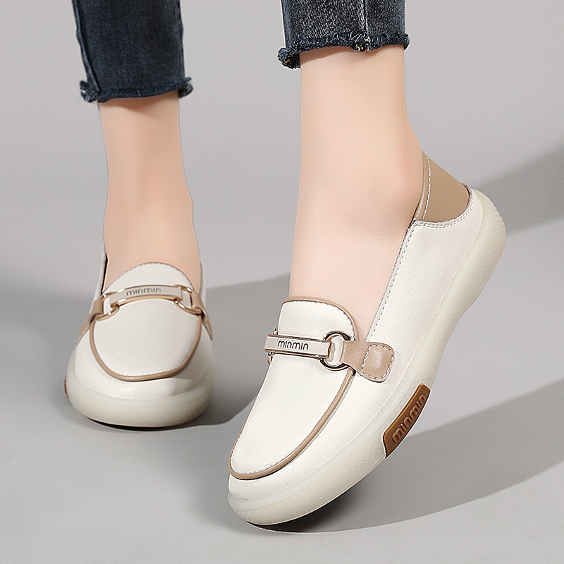 새로운 여성용 캐주얼 슬립온 메리 제인 슈즈, 봄/가을 - Women Shoes Loafers 리뷰 및 가격