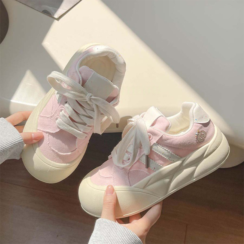 여성용 2026 가을 신상 도파민 굽높은 빵신발 운동화 - Women'S Shoes Trendy 리뷰 및 가격