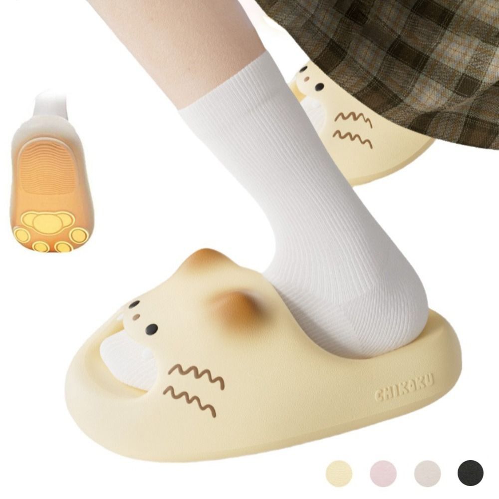 귀여운 방수 고양이 슬리퍼, 발바닥 모양의 앞코가 닫힌 - Women'S Shoes Water Resistant 리뷰 및 가격