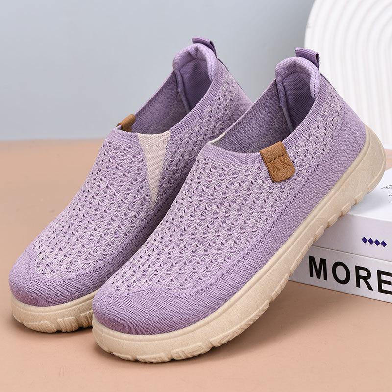 봄과 여름에 어울리는 여성용 통기성 메쉬 플라이우븐 슈 - Women'S Shoes Trendy 리뷰 및 가격