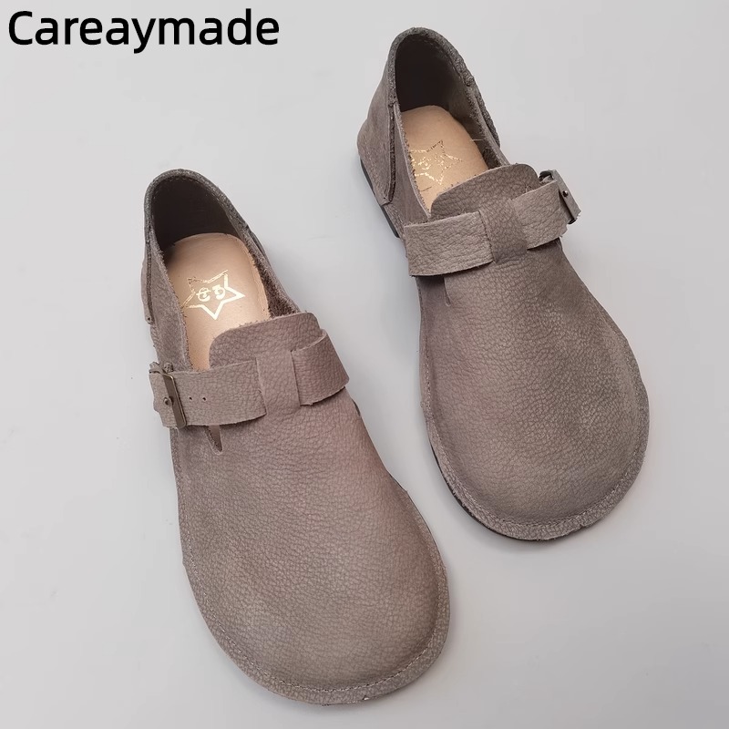 Careaymade 여성용 천연 가죽 순소가죽 신발,  - Women Shoes For Big Feet 리뷰 및 가격