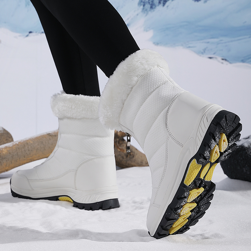 겨울 여성 스노우 부츠 하이탑 방수 앵클 부츠 여성용  - Women'S Shoes Water Resistant 리뷰 및 가격