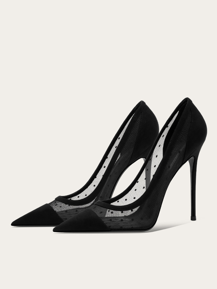 뉴 웨이브 포인트 포인티드 여성 섹시 블랙 레이스 메쉬 - Women'S Shoes Professional 리뷰 및 가격