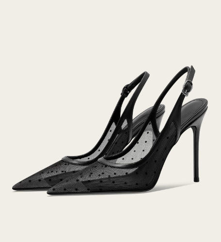 뉴 웨이브 포인트 포인티드 여성 섹시 블랙 레이스 메쉬 - Women'S Shoes Professional 리뷰 및 가격