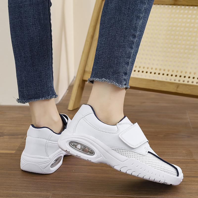 전문가용 순백색 간호화 여성용 훅앤루프 클로저 미끄럼  - Women'S Shoes Professional 리뷰 및 가격