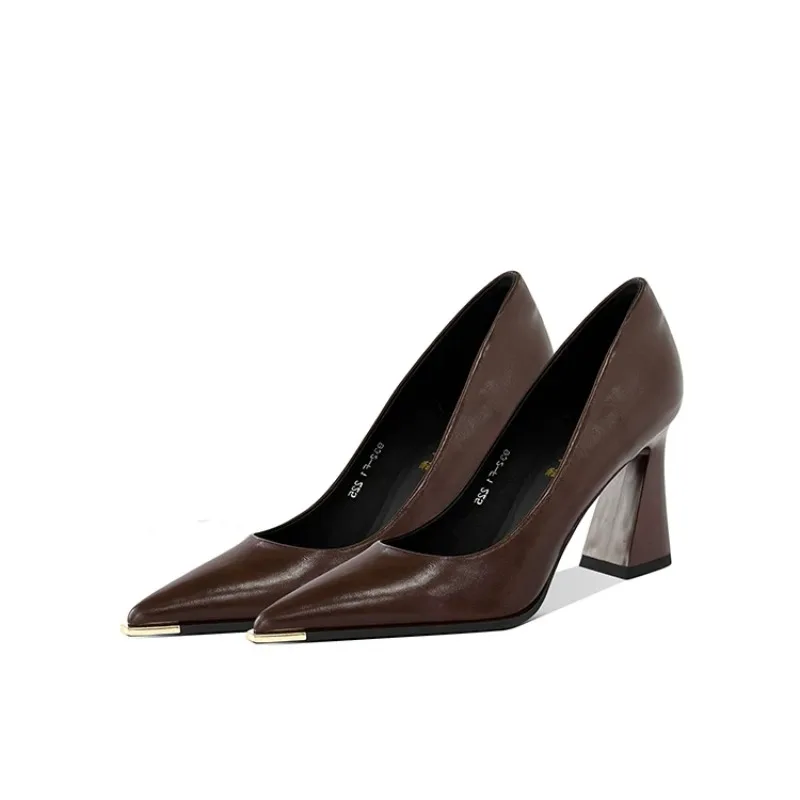 레트로 포인티드 토 하이힐 여성 2025 봄 가을 신상 - Women'S Shoes Professional 리뷰 및 가격