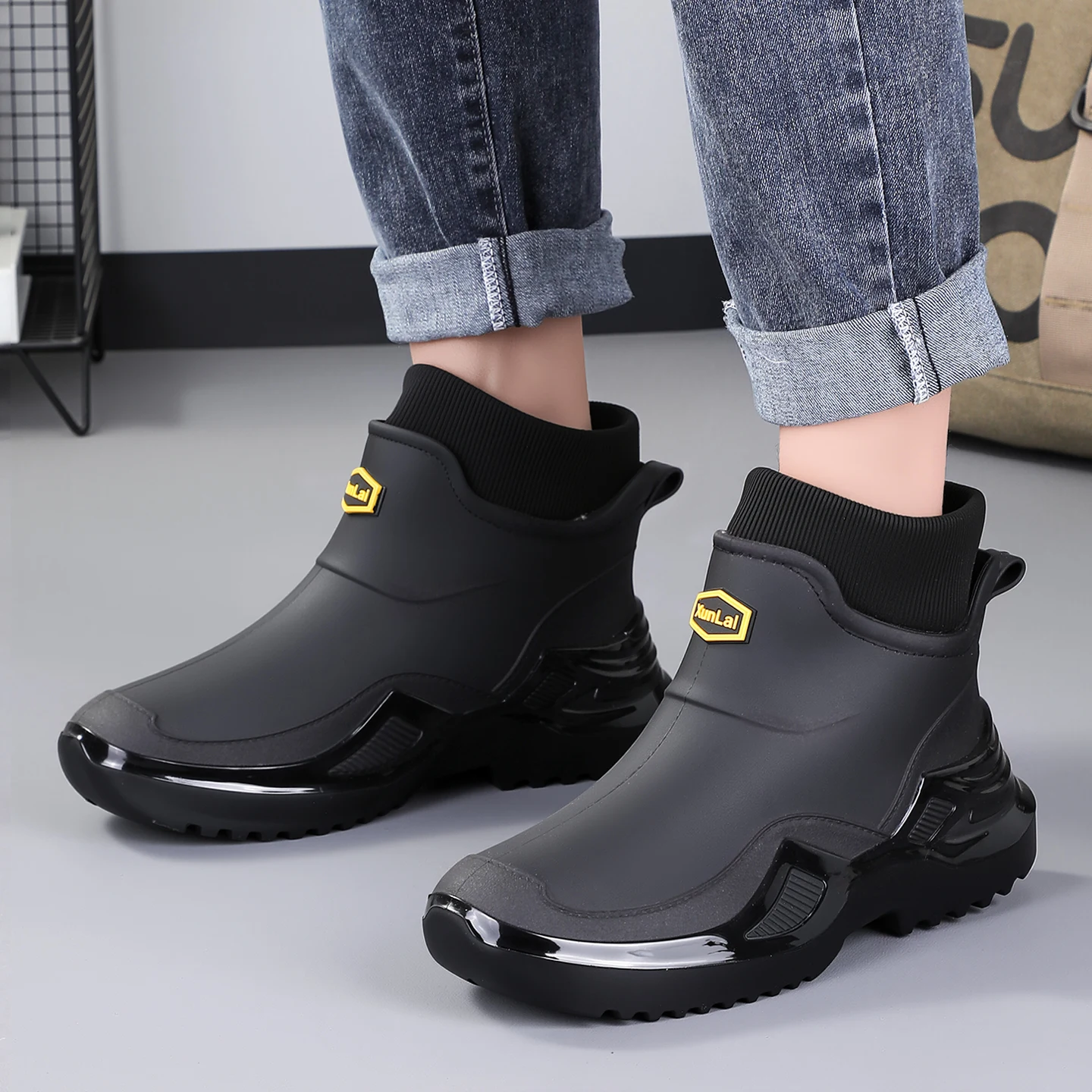 남녀 겨울 방수 레인 부츠 플리스 보온 스노우 삭스 커 - Women'S Shoes Water Resistant 리뷰 및 가격