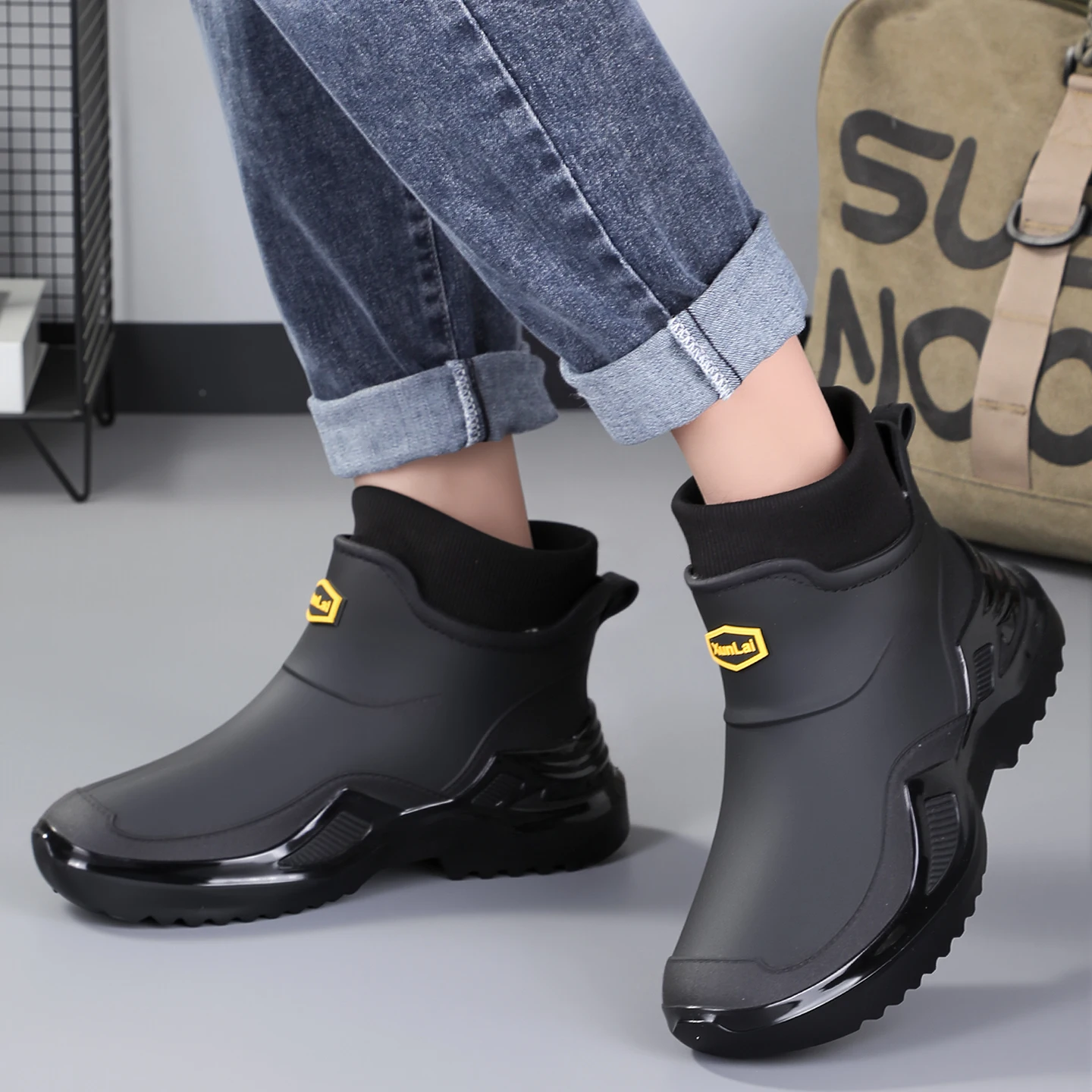 남녀 겨울 방수 레인 부츠 플리스 보온 스노우 삭스 커 - Women'S Shoes Water Resistant 리뷰 및 가격