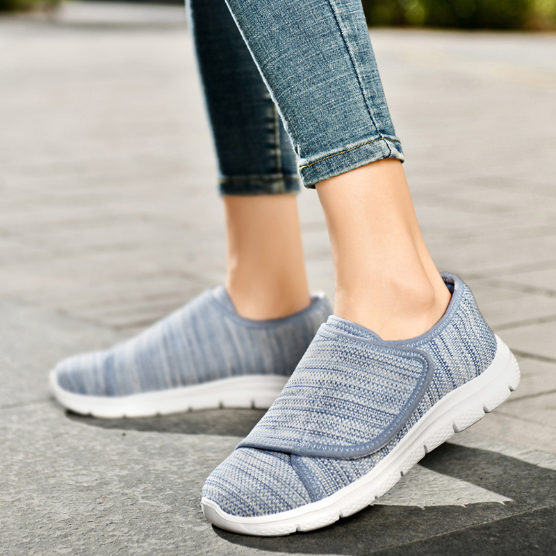 여성 와이드 피트 캐주얼 신발 경량 조정 스포츠 신발  - Women Shoes For Big Feet 리뷰 및 가격