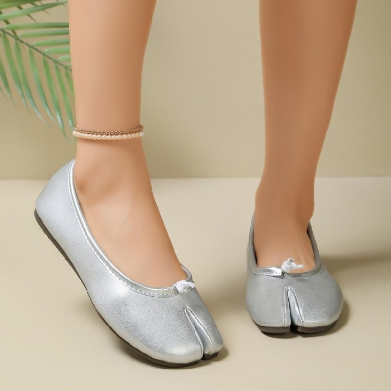 여성용 스플릿 토 발레 플랫 노트 장식 슬립온 플랫 슈 - Women Shoes Loafers 리뷰 및 가격