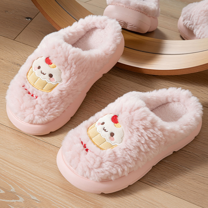 귀여운 만화 장식 푹신한 털 실내 슬리퍼 여성 겨울 2 - Women'S Shoes Cloud 리뷰 및 가격