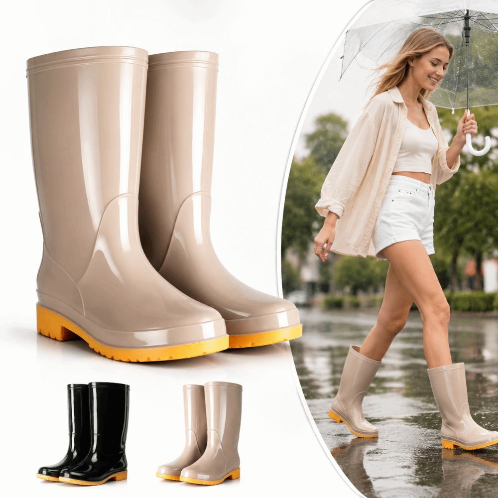 미끄럼 방지 여성용 롱 레인부츠 하이탑 방수 정원용 레 - Women'S Shoes Water Resistant 리뷰 및 가격