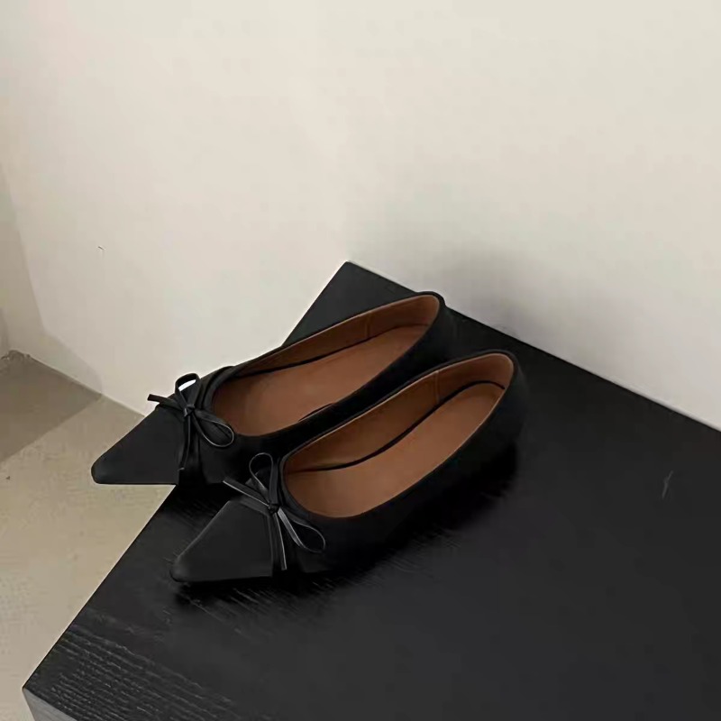 여름 신상 시폰 패션 스윗 보우 캐주얼 플랫 샌들 여성 - Women Shoes Loafers 리뷰 및 가격