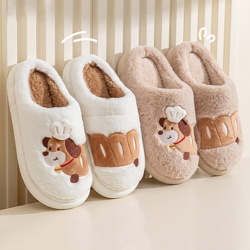 귀여운 만화 닥스훈트 털실내화 여성 겨울 2026 부드 - Women'S Shoes Cloud 리뷰 및 가격