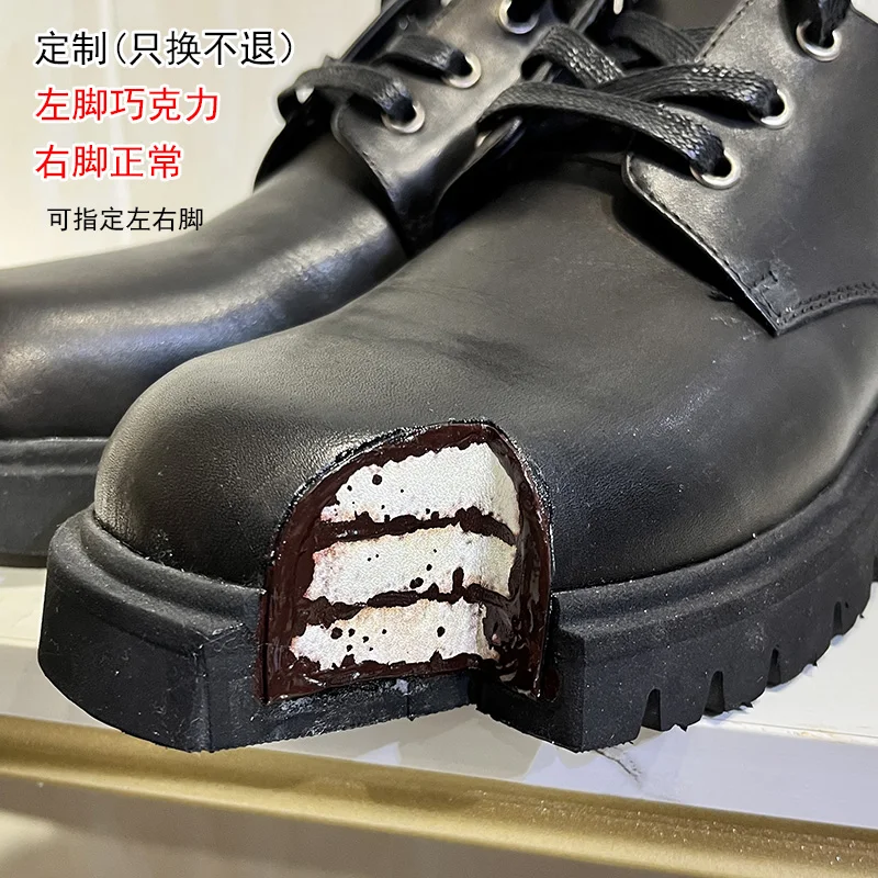 케이크 두꺼운 밑창 더비 슈즈 블랙 가죽 신발 2026 - Women'S Shoes Loafers Black 리뷰 및 가격